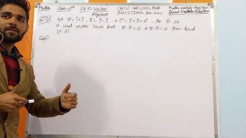 let a =i+j , b =i-j & c =i+j+k ,If n is a unit vector such that a.n = 0 & a × n = 0 then find |c.n|