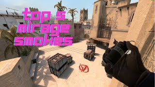 TOP 5 MUST KNOW SMOKES ON MIRAGE.