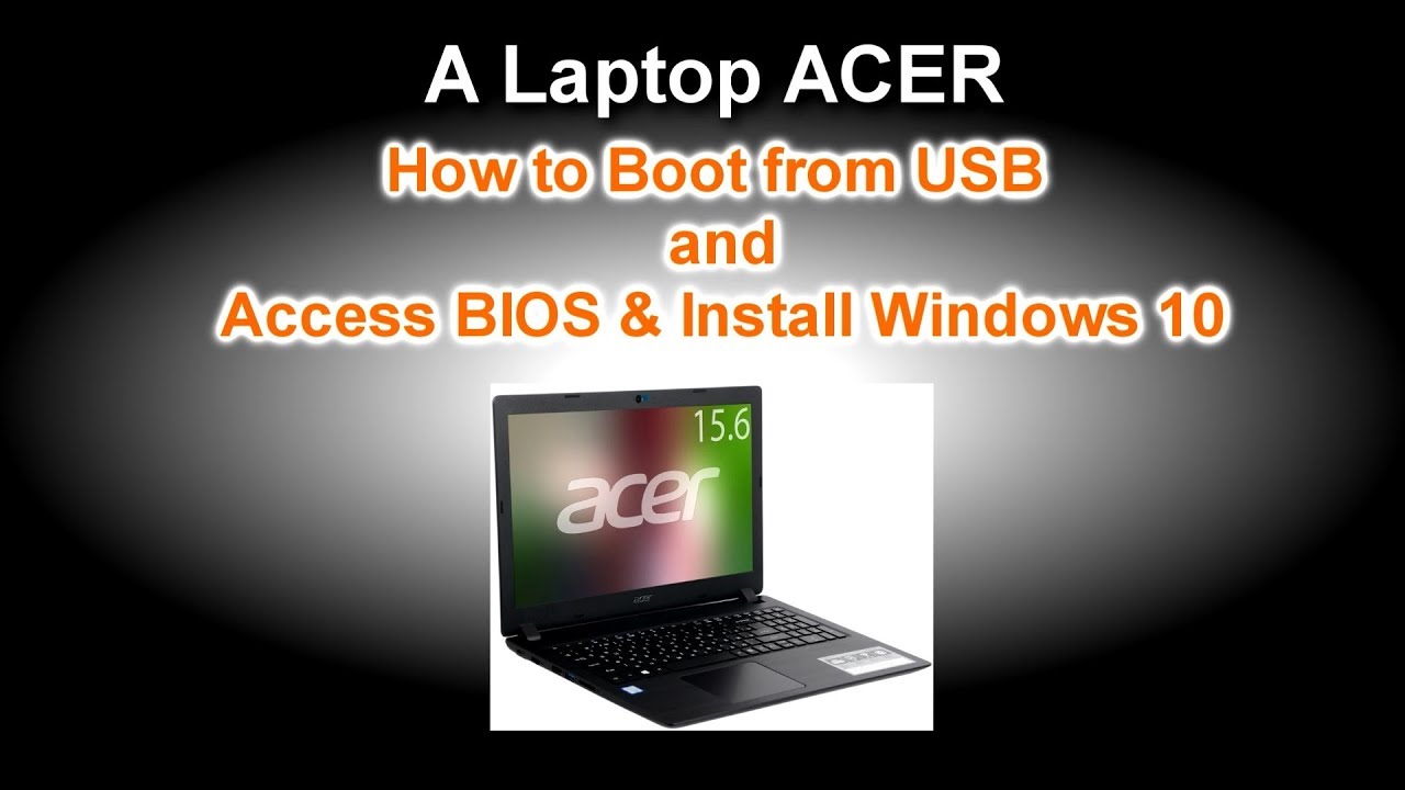 acer aspire bios update windows 10