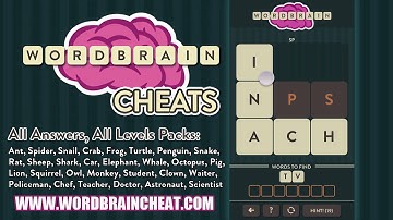 WordBrain Crab 6 Cheats | WordBrain Cheats | Crab 6 Answer