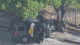 Man killed in fiery northwest Miami-Dade crash, deputies say