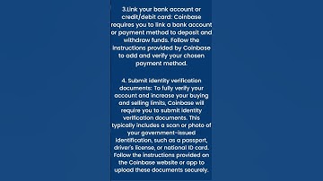 How do I fully verify my Coinbase account - Veryfy Coinbase Account