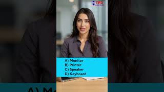 CCC Mock Test Output Device Question | Keyboard Input MCQ | CCC Exam