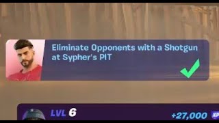 Fortnite - Eliminate Opponents with a Shotgun - Sypherpk's Pit Code 2545-5795-5996