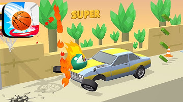 Bounce Dunk ​- All Levels Gameplay Android,ios (Part 186)