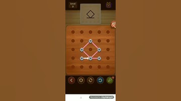 Line Puzzle:String Art. Spruce Level 9. Walkthrough
