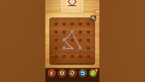 Line Puzzle:String Art. Spruce Level 9. Walkthrough