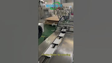 New energy cardboard auto counting and paper banding together