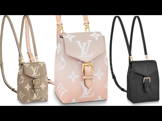 Louis Vuitton Tiny Backpack Monogram Empreinte Tourterelle Beige