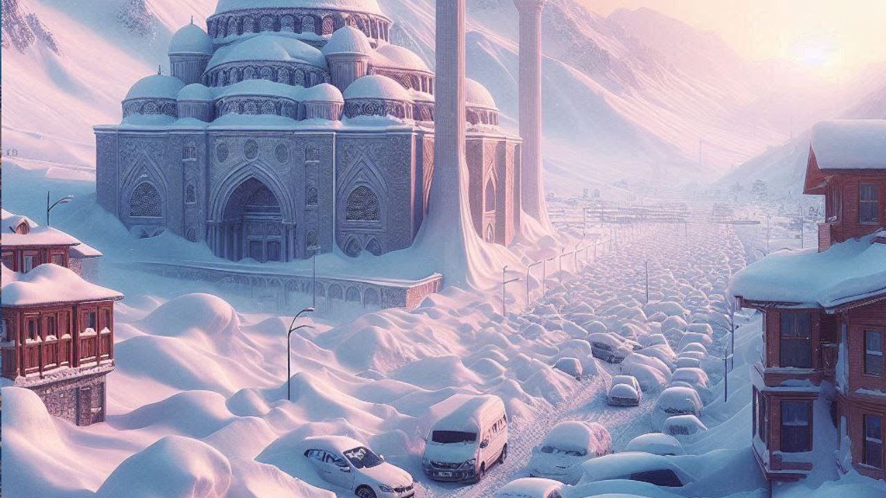 ЭТО АНАМОЛИЯ! Жаркая Турция парализована сильным снегопадом