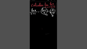 Logarithme népérien calculer une limite 14  #limites #logarithme #2bacbiof