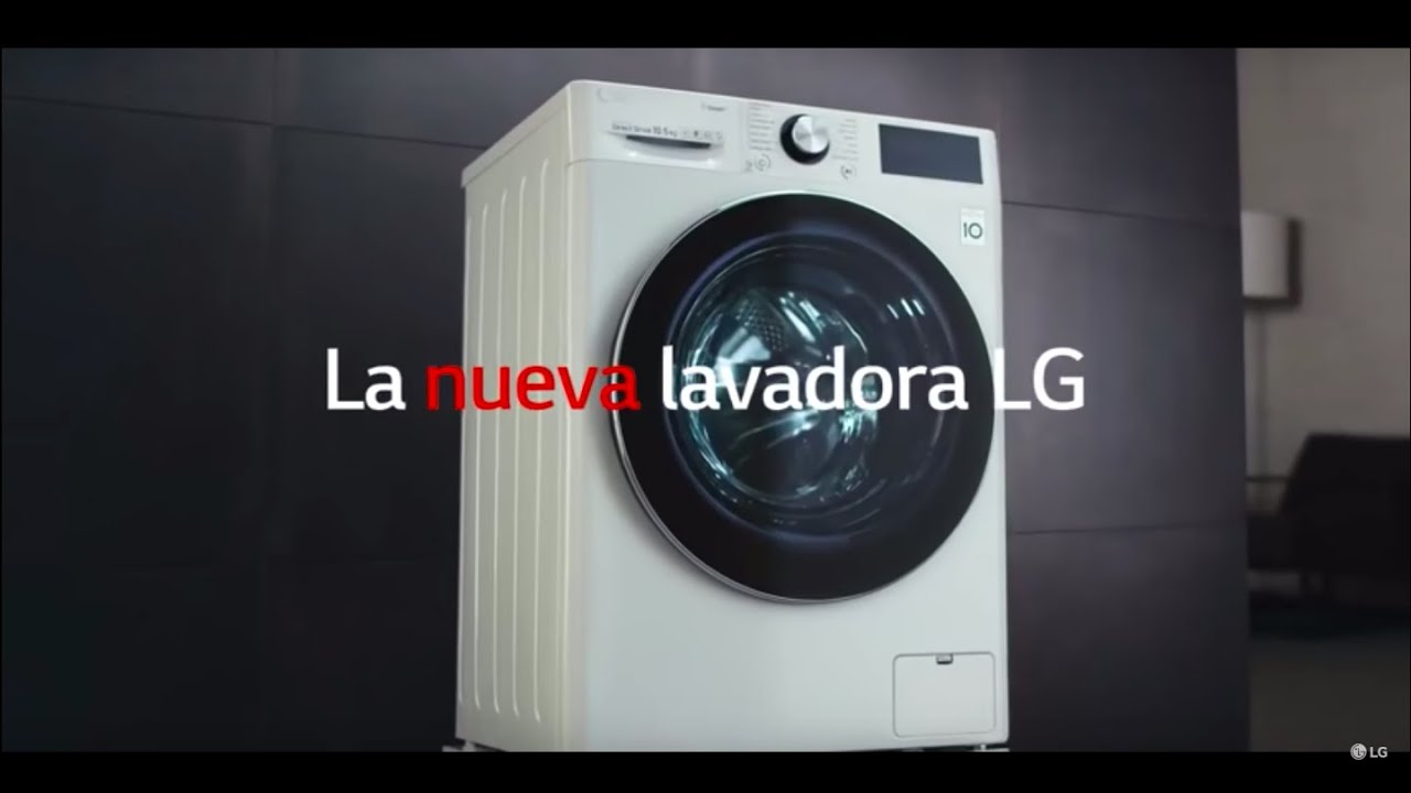 Lavadoras inteligentes LG