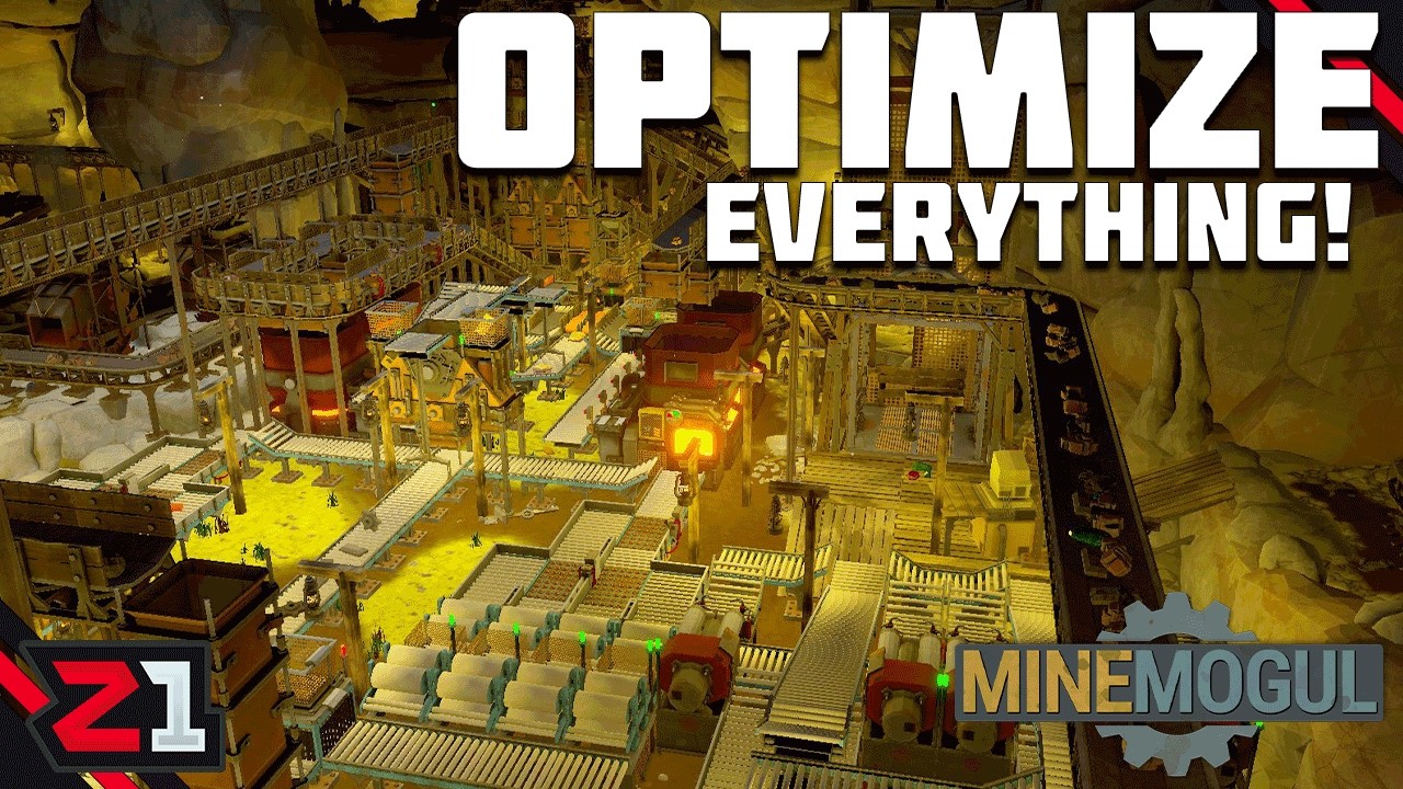 Optimizing The ENTIRE Mine To EXPAND! MineMogul Age Of Steel