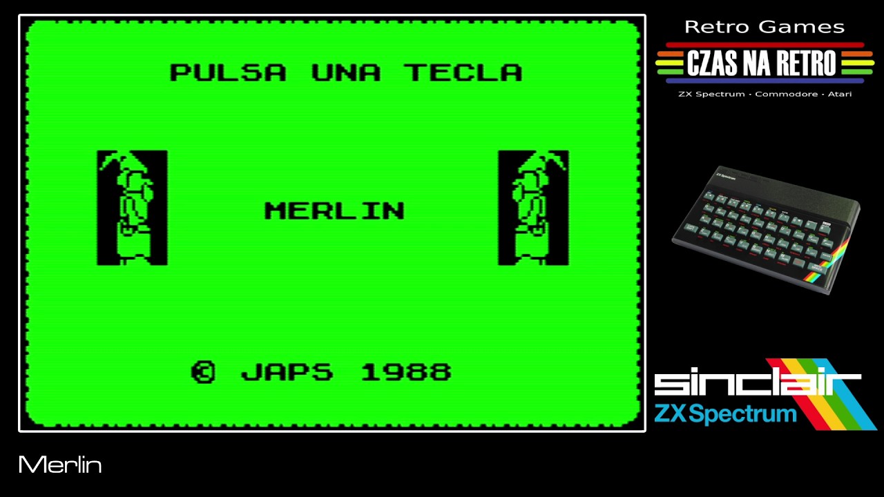 Merlin (1988) - ZX Spectrum - YouTube