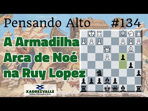 Arca de Noé (Armadilha de Xadrez) - Ganhando o bispo na Abertura Espanhola  