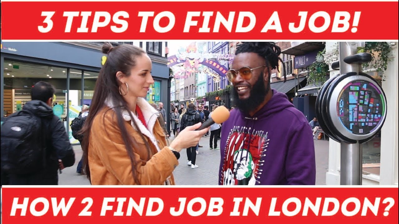 American finding a job in london