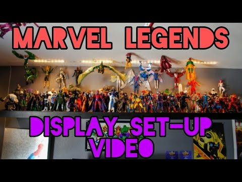 BIG Comic Book Based Marvel Legends Display Set-Up Video! - YouTube