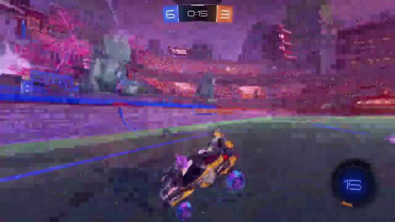 Playing Rocket league and getting done the challenges YouTube