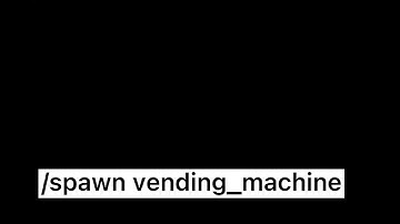 Vending machine command
