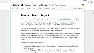 [19-Decision tree and random forest] Python for DS and ML bootcamp #3 Project overview