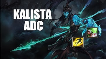 League of Legends-Kalista adc-Full Gameplay Commentary