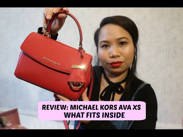 MK AVA XS LUGGAGE/BROWN CROSSBODY & MK MOTT SMALL WALLET DARK FAWN UNBOXING