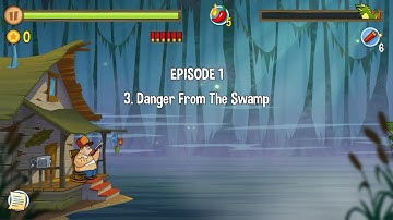 Swamp Attack - Episode 1. Level 3. Android Gameplay