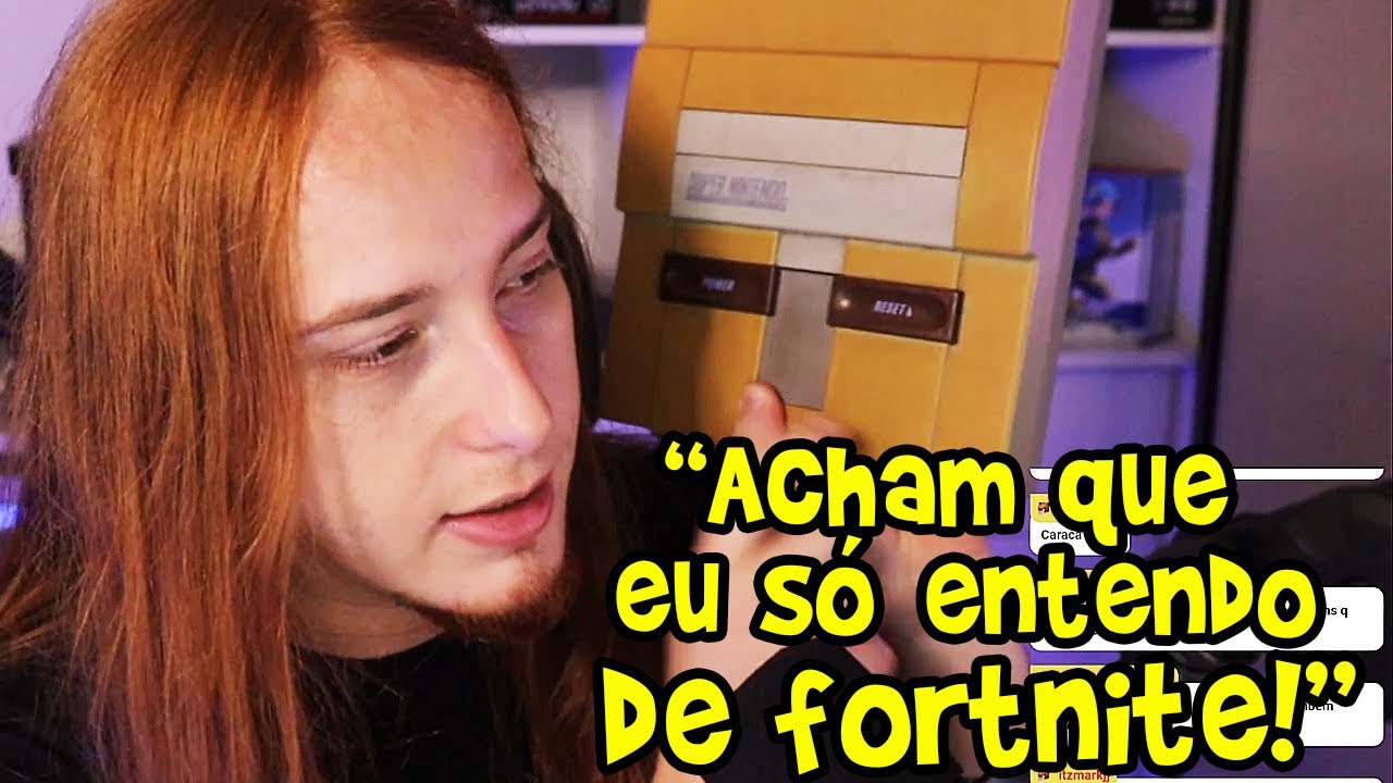 MOSTRANDO MEUS VIDEO GAMES ANTIGOS E FALANDO SOBRE A IMPORTÂNCIA DO FORTNITE!