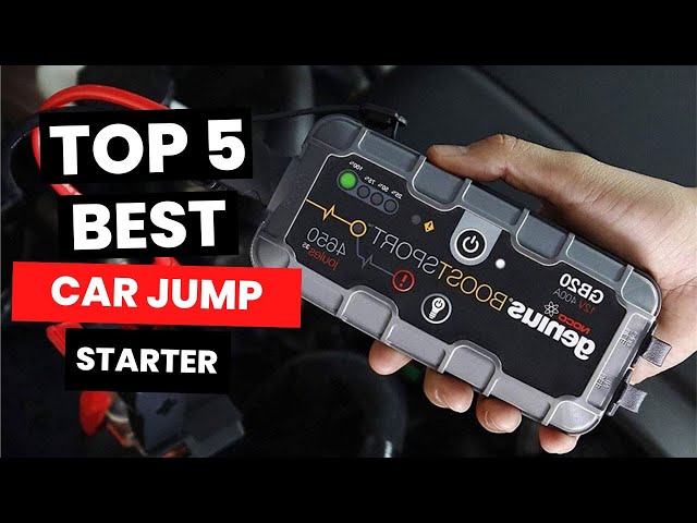 Top 5: BEST Car Jump Starter (2024) 