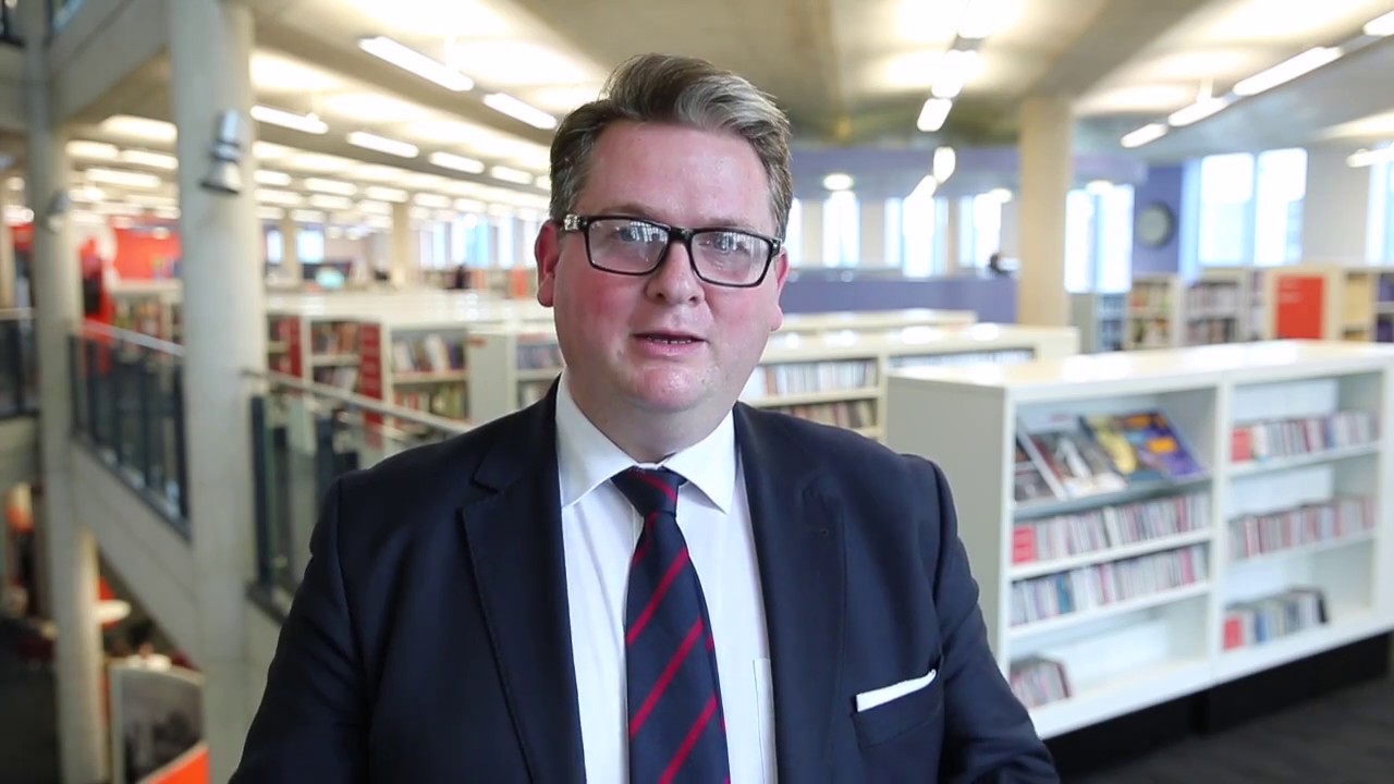Libraries Week: Nick Poole at Cardiff Central Library
