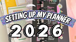 SETTING UP MY CATCHALL PLANNER | HAPPY PLANNER | FAITH LAYOUT 