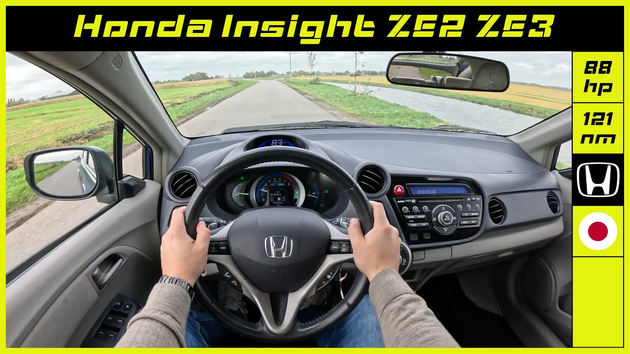 Honda | Insight ZE2 ZE3 | 2009 | Onboard POV test drive - YouTube
