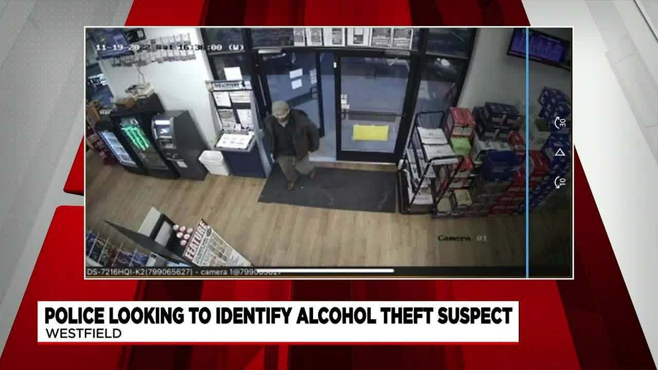 Westfield Police searching for alcohol theft suspect YouTube