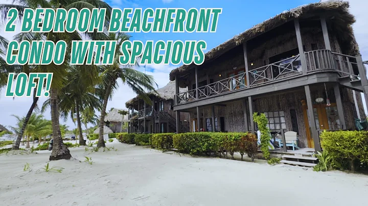 BEACHFRONT 2 Bedroom with LOFT! Ambergris Caye, BELIZE