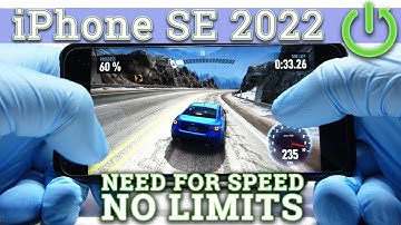 Apple iPhone SE 2022 - NFS No Limits | Gaming TEST 😱| A15 Bionic
