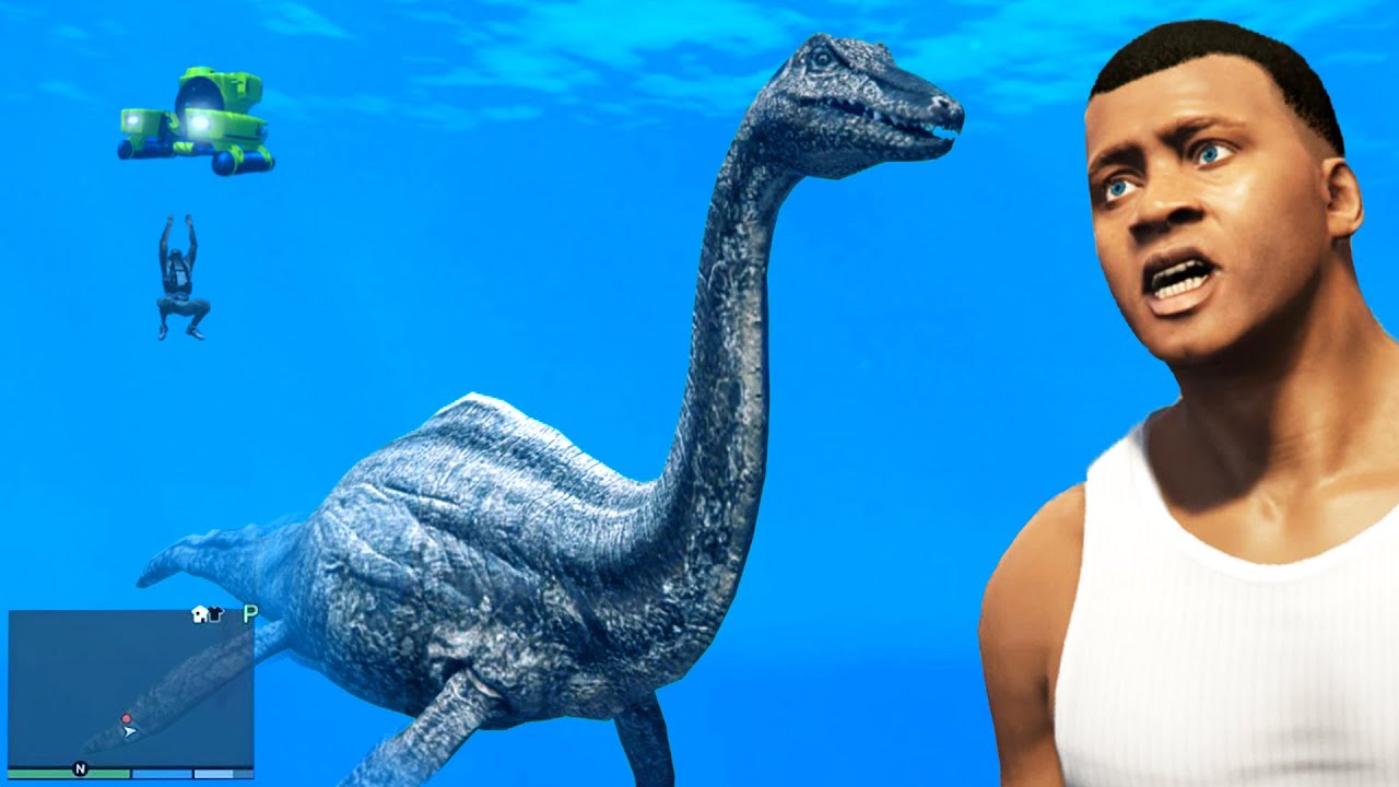 GTA 5 Das NEUE LOCH NESS Monster Easter Egg YouTube 