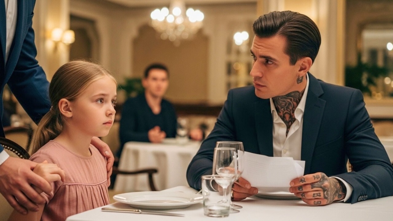 Девочка толкнула салфетку к боссу мафии — и слова внутри ошеломили его