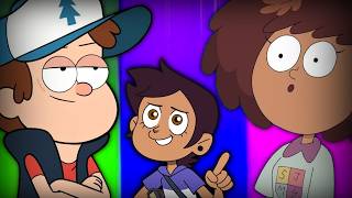 Gravity Falls, The Owl House And Amphibias New Crossover Merch Explained
