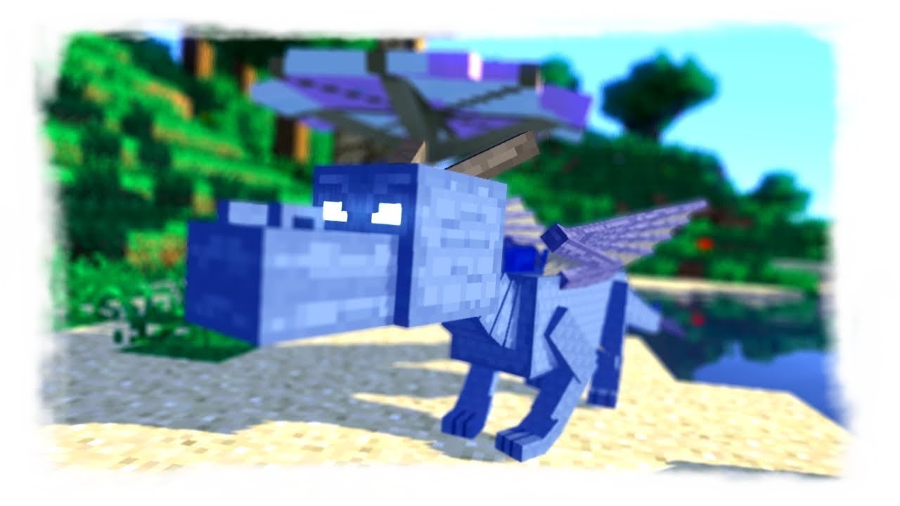 Bebe Dragon Bleu Feat Thirdsky 2 Attack Of The B Team Minecraft Youtube