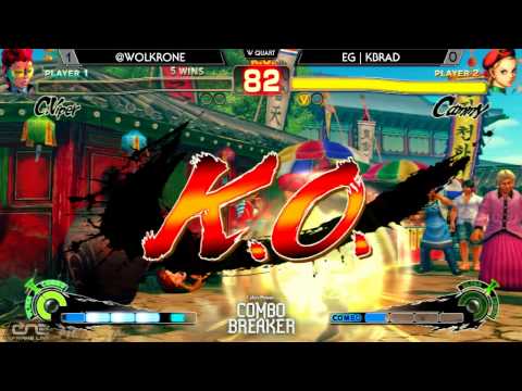 Combo Breaker - EG | Kbrad (Cammy) Vs. @Wolfkrone (C.Viper) USFIV WQ - Ultra Street Fighter IV