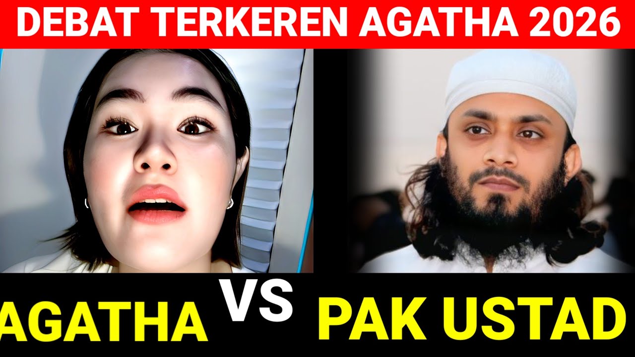 DEBAT TERKEREN 2026‼️AGATHA VS PAK USTAD