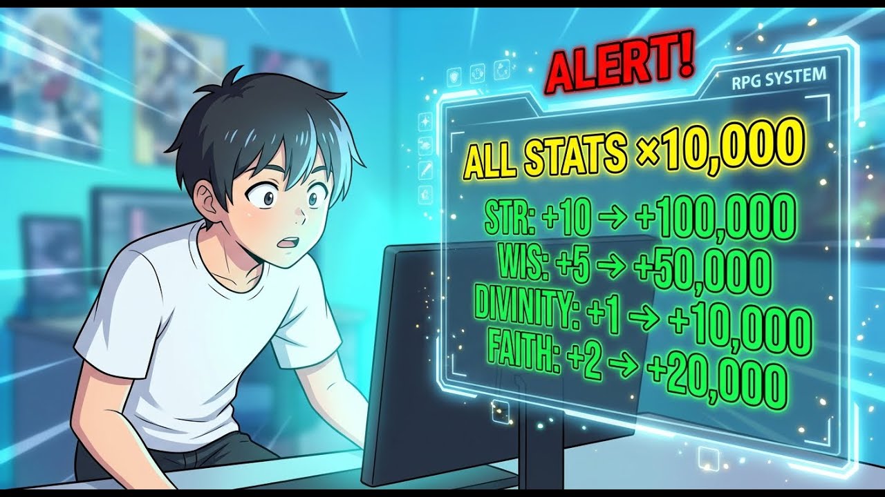 Cuando un Gamer Común Activó el Multiplicador ×10,000… | Resumen de Manhwa
