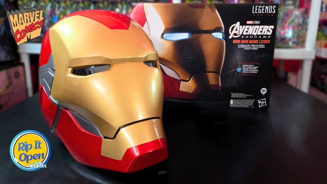 Достойный спутник Нано-перчатки? — Обзор шлема Железного человека из Marvel Legends: Мстители: Финал