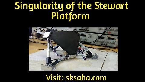Singularity of a Stewart Platform (Parallel Manipulator)