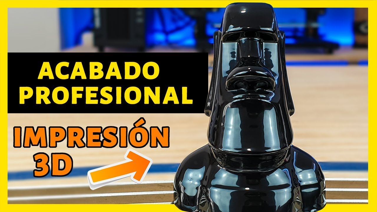 ACABADO PROFESIONAL en IMPRESIÓN 3D [PULIDO de ABS con ACETONA]