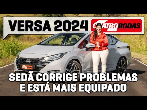 Nissan Versa 2024: sedã está MAIS EQUIPADO e ainda CUSTA MENOS que VW Virtus e Honda City