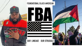 Free Palestine? / ADOS & FBA Banned
