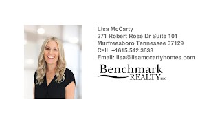 1827 Turnstone Ct Murfreesboro TN 37128 — Lisa McCarty