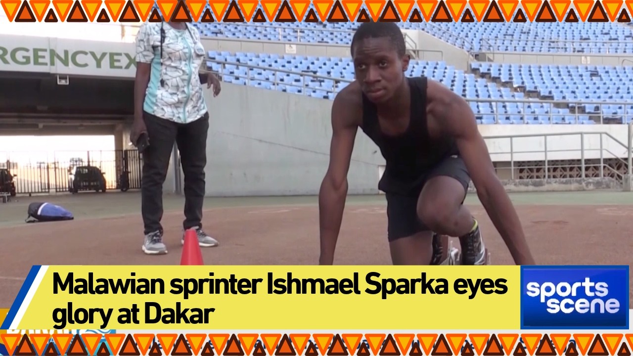Malawian sprinter Ishmael Sparka eyes glory at Dakar