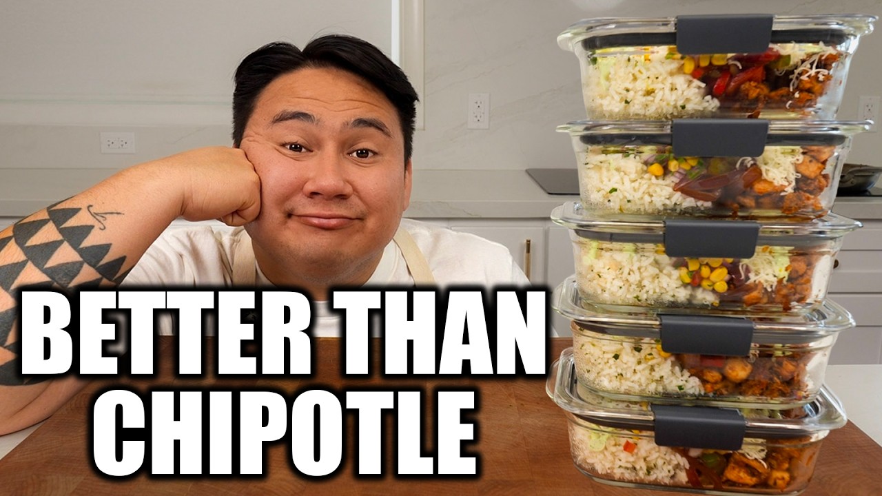 Easy & Affordable Burrito Bowl Meal Prep